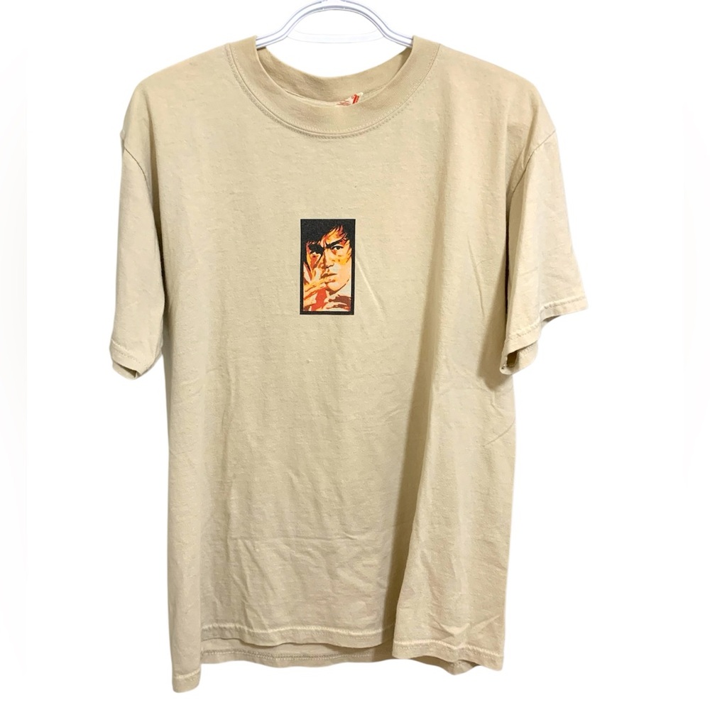 Vintage Bruce Lee Official Brand T-Shirt 90’s Box Logo Portrait Size Medium